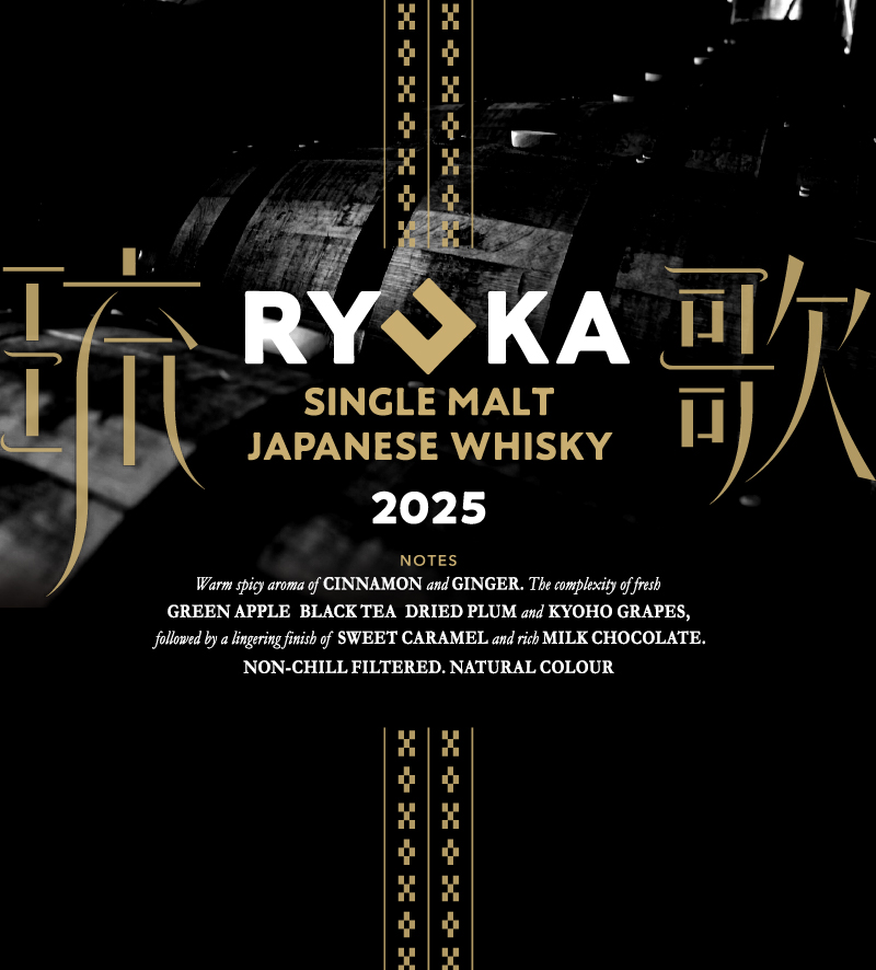 Whisky barrels background